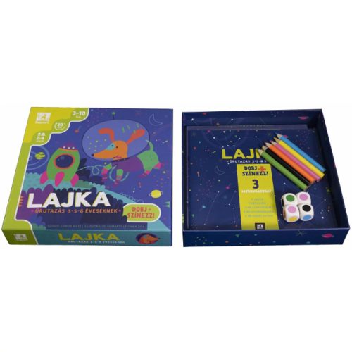 Lajka – Űrutazás 3-5-8 éveseknek társasjáték