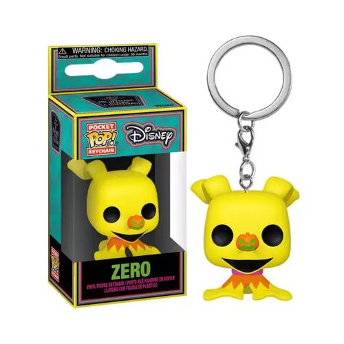 Funko Pocket POP! Nightmare Before Christmas – Zero kulcstartó