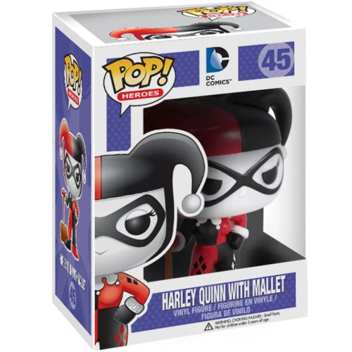 Funko POP! DC Harley Quinn és Mallet figura #45