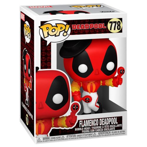 Funko POP! Marvel Deadpool 30th Anniversary – Flamenco Deadpool figura #778