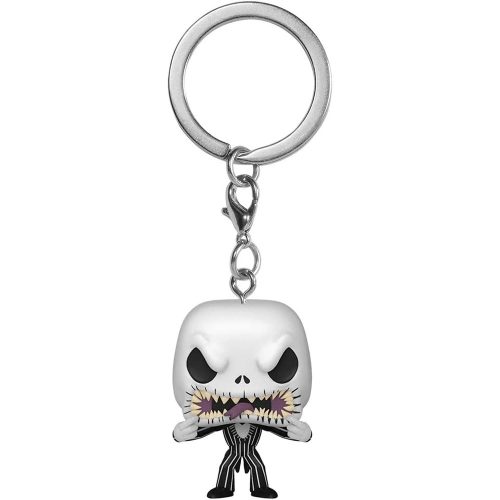 Funko POP! Keychain: Nightmare Before Christmas - Jack (scary face) kulcstartó