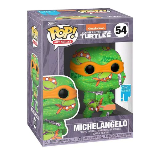 Funko POP! Artist Series: TMNT II - Michelangelo figura #54