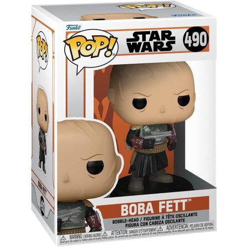 Funko POP! The Mandalorian – Boba Fett és o helmet figura #490