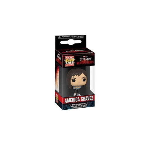 Funko POP! Doctor Strange – America Chavez kulcstartó