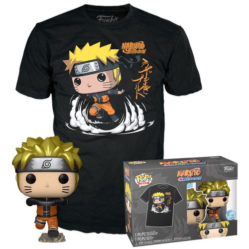 Funko Pocket Pop! & Tee: Naruto - Naruto run figura és póló (M)