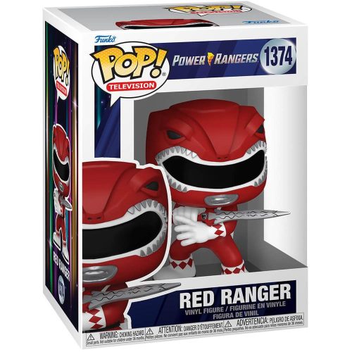 Funko POP! Mighty Morphin Power Rangers 30th – Red Ranger figura #1374