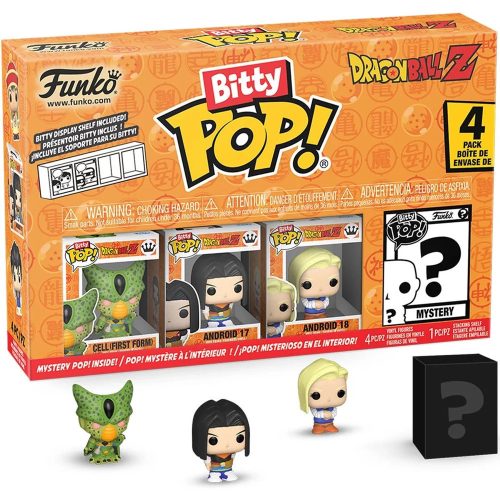 Funko Bitty POP! Dragon Ball Z – Cell 4PK mini figura (First Form)