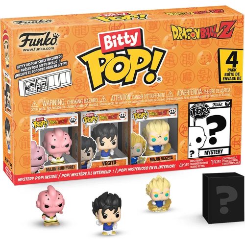 Funko Bitty POP! Dragon Ball Z – Kid Buu 4PK mini figura