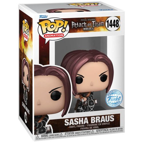Funko POP! Attack on Titan – Sasha Braus figura (különkiadás) #1448