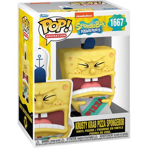 Funko POP! SpongeBob SquarePants – SpongeBob és Pizza figura #1667