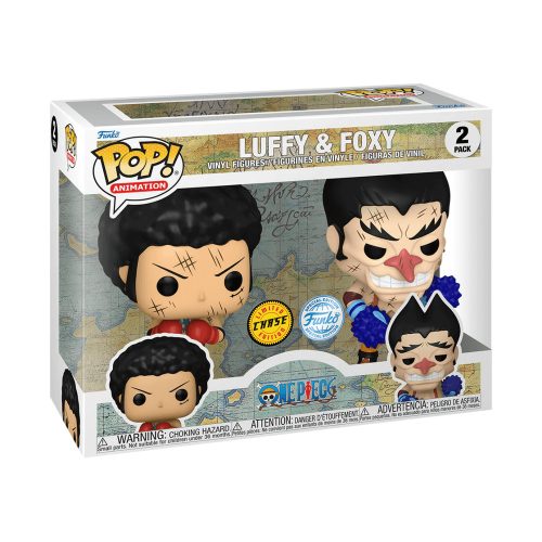 Funko POP! One Piece – Luffy & Foxy 2PK #2 figura (Chase)