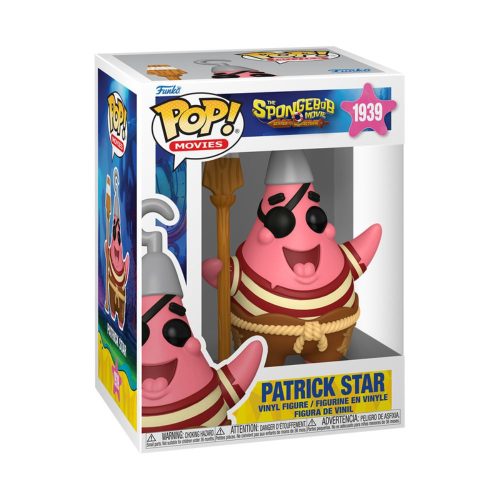 Funko POP! The SpongeBob Movie – Csillag Patrik kalóz jelmezben figura