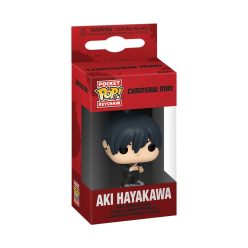Funko POP! Keychain: Chainsaw Man - Aki kulcstartó