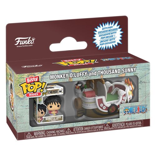 Funko Bitty POP! One Piece – Thousand Sunny és Luffy mini figura