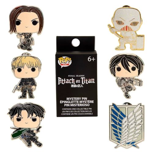 Funko Attack on Titan S4 CHARACTERS kitűző szett