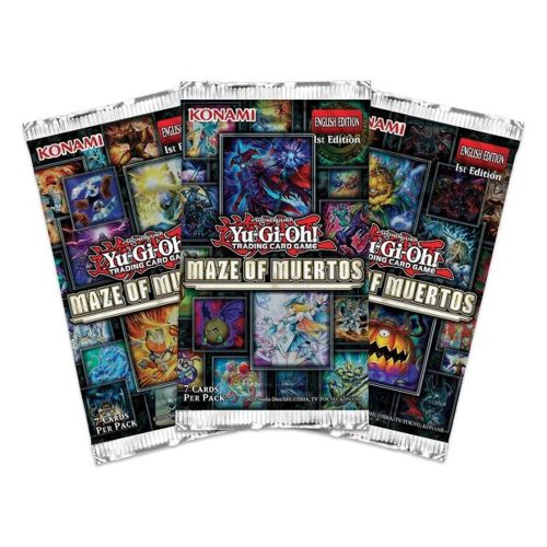 Yu-Gi-Oh! TCG Maze Of Muertos Booster gyűjthető kártyacsomag