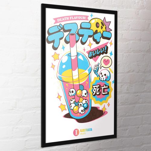 Pyramid ILUSTRATA (Death Bubble Tea) MAXI poszter