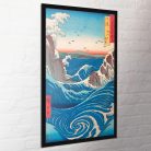 Pyramid Hiroshige Naruto Whirlpool poszter