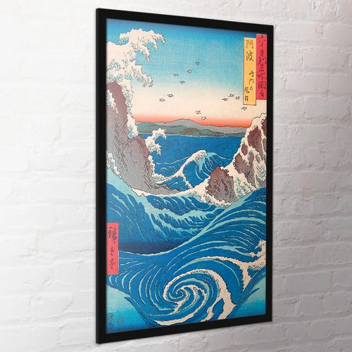 Pyramid Hiroshige Naruto Whirlpool poszter