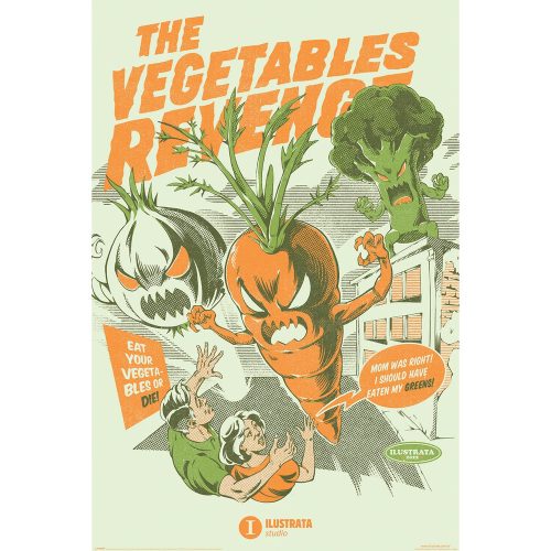Pyramid ILUSTRATA (The Vegetables Revenge) MAXI poszter