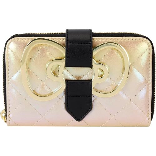 Lf Sanrio 50TH Anniversary Gold Zip Around pénztárca