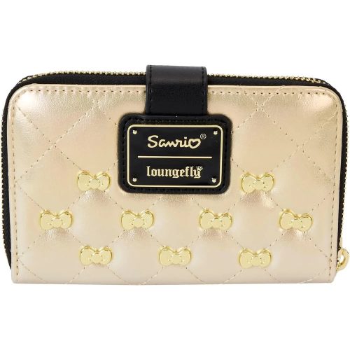 Lf Sanrio 50TH Anniversary Gold Zip Around pénztárca