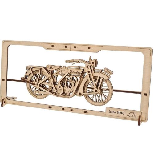 UGEARS Model Indie Moto 2.5D Puzzle