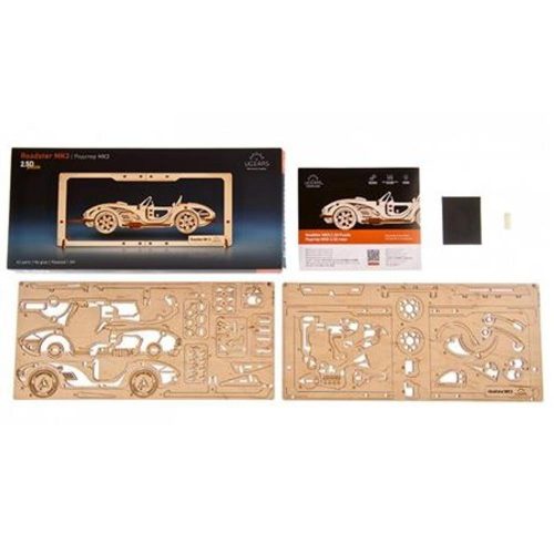 UGEARS Model Roadster MK3 2.5D Puzzle