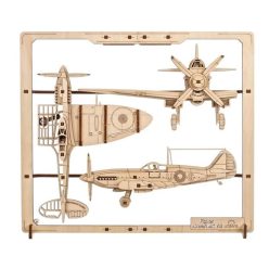 UGEARS Model Fighter Aircraft 2.5D Puzzle