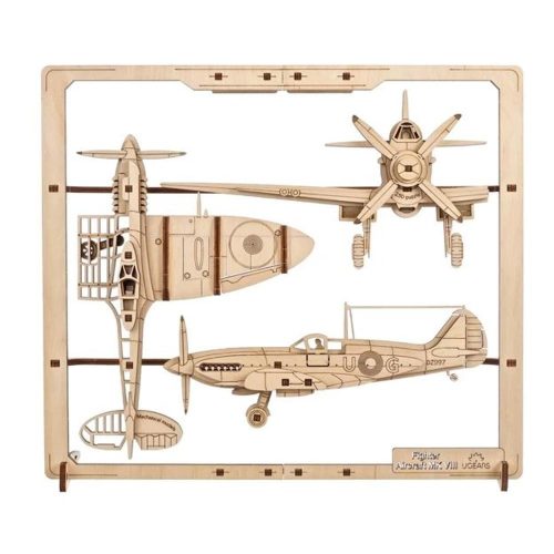 UGEARS Model Fighter Aircraft 2.5D Puzzle