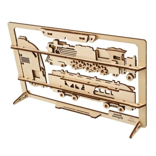 UGEARS Gőzmozdony 2.5D puzzle