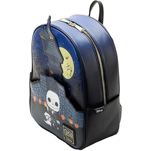 Loungefly Nightmare Before Christmas: Jack Skellington House mini hátizsák
