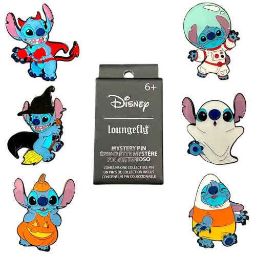 Loungefly Lilo & Stitch Enamel Pins kitűző szett