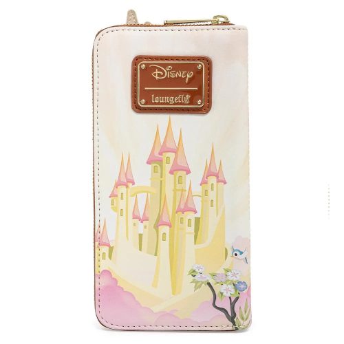 Loungefly Disney: Snow White with Castle körbe cipzáras pénztárca