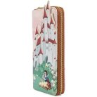 Loungefly Disney: Snow White with Castle körbe cipzáras pénztárca