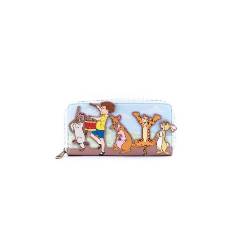 Loungefly Disney: Winnie the Pooh 95th Anniversary körbe cipzáras pénztárca