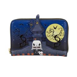  Loungefly - Nightmare Before Christmas: Jack Skellington körbe cipzáras pénztárca