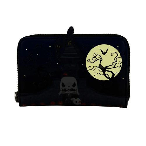 Loungefly - Nightmare Before Christmas: Jack Skellington körbe cipzáras pénztárca